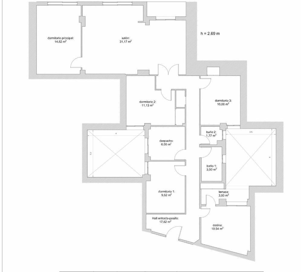 Luna Centro 5 Habitaciones Granada Kültér fotó