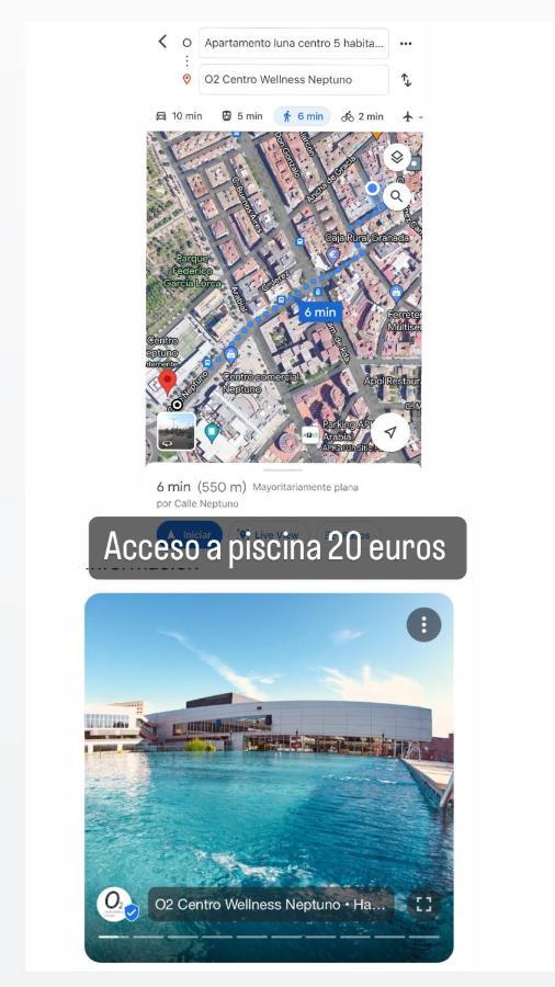 Luna Centro 5 Habitaciones Granada Kültér fotó